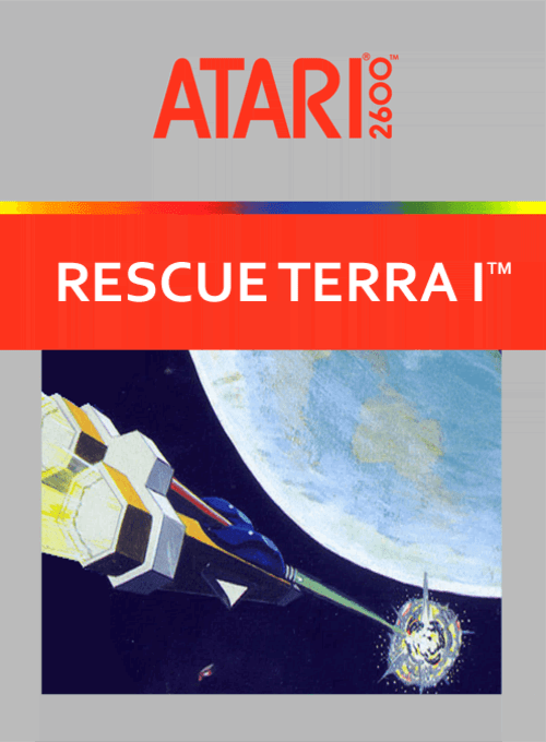 Rescue Terra I box art for Atari 2600